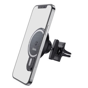 Držák do auta HOCO CA85 do větrací mřížky, MagSafe 15W, barva černá