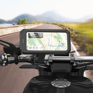 Držák na kolo HOCO HCA101, na řídítka kola, motocyklu, barva černá