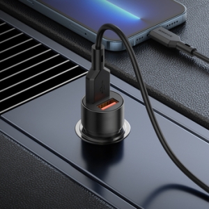 CL adaptér Borofone (BZ19B) 2x USB A, 18W, QC 3.0 black