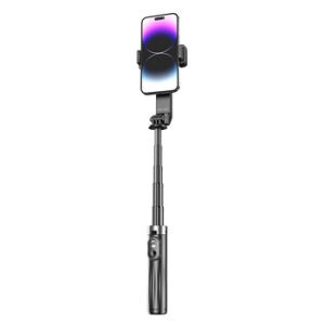 Selfie držák Blavec P10 Gimbal tripod, s funkcí stativu, bluetooth, barva černá