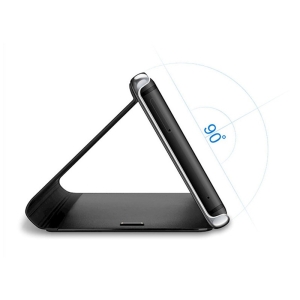 Book Smart Clear View Samsung A155, A156 Galaxy A15 4G/5G, růžová