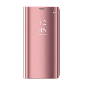 Book Smart Clear View Samsung A155, A156 Galaxy A15 4G/5G, růžová