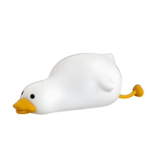 Forever Light LED noční lampa Lazy Duck (FNL-02). silikonová