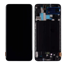 Dotyková deska Samsung A705 Galaxy A70 + LCD s rámečkem black - TFT (without fingerprint)