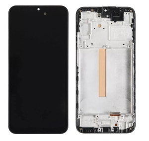 Dotyková deska Samsung A256 Galaxy A25 + LCD s rámečkem black - OLED
