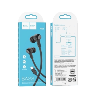 Hands Free HOCO M86 USB C, barva černá