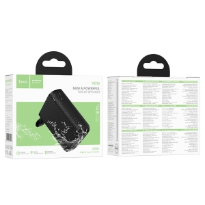 Mini reproduktor BlueTooth HOCO HC34, barva černá
