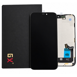 Dotyková deska iPhone 15 + LCD black - GX OLED HARD