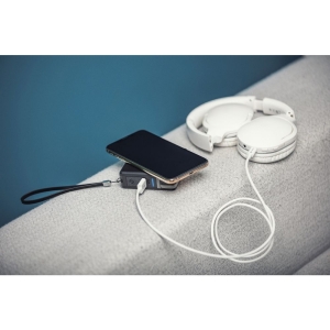 Multifunkční nabíječka Forcell F-Energy 5v1 USB A + USB C PD 20W + kabel USB C / Lightning + powerbanka 10000 mAh + bezdrátové nabíjení 15W černá