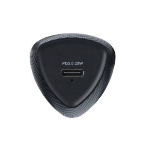 Autonabíječka Forcell F-Energy Carbon USB C QC3.0 PD 3A 20W, černá