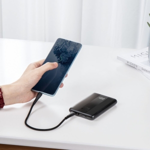 Powerbanka Forcell F-Energy Energo QC3.0 PD 22,5W 10000 mAh, černá