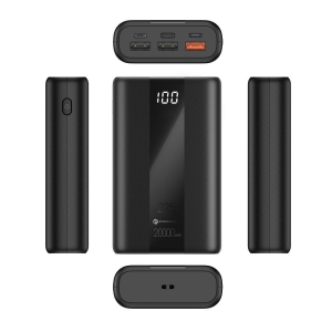 Powerbanka Forcell F-Energy Energo P20K2 QC3.0 PD 22,5W 20000 mAh, černá