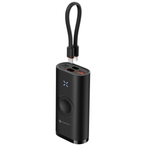 Powerbanka Forcell F-Energy F10K4 PD QC3.0 PD 22,5W 10000 mAh kompatibilní s Apple Watch, černá