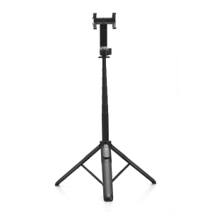 Selfie tyč Forcell F-Grip stativ (30 - 150cm) s bezdrátovým dálkovým ovládáním černá