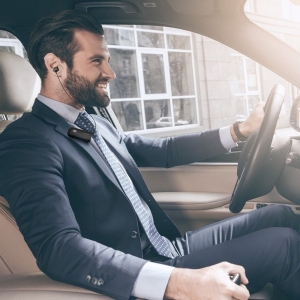 Forcell F-Audio Drive EarBud Bluetooth, ENC, podporuje dvě zařízení současně, černá