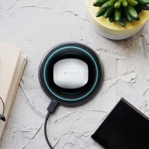 TWS sluchátka Forcell F-Audio TWS Clear Sound, bílá