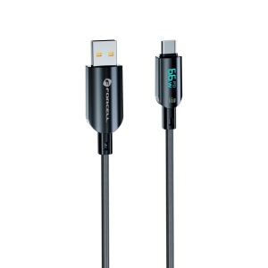 Digitální Kabel Forcell F-Energy USB A na USB C QC4.0 PD 3A 66W 1,2 m černý