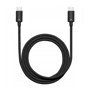 Kabel USB C na USB C Forcell F-Energy QC PD Tube 1 m, černý