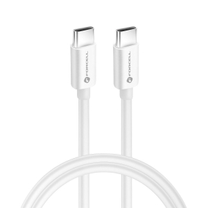 Kabel USB C na USB C Forcell F-Energy QC4.0 PD 3A 60W 3m, bílý