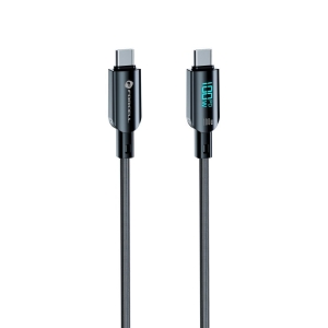 Digitální Kabel Forcell F-Energy USB C na USB C QC4.0 PD 5A 100W 1,2 m černý