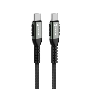 Kabel USB C na USB C Forcell F-Energy QC4.0 PD 5A 240W Cafule 1,2 m černý