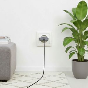 Forcell F-Energy Ultra Slim GaN III USB C, PD 25W QC4.0 3A, černá