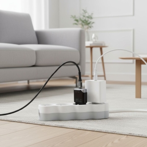 Forcell F-Energy Ultra Slim GaN III USB C, PD 25W QC4.0 3A, černá