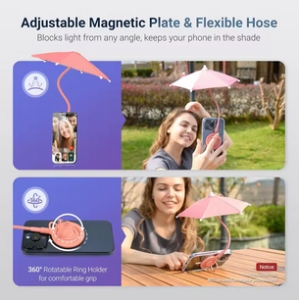 Deštník pro telefon Magsafe, černá