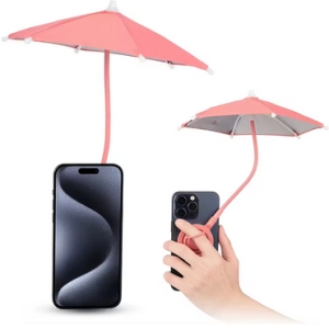 Deštník pro telefon Magsafe, světle růžová