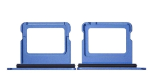 Šuplík SIM iPhone 16, 16 Plus Single SIM blue (modrozelená)