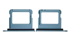 Šuplík SIM iPhone 16, 16 Plus Single SIM green (ultramarin)