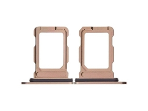 Šuplík SIM iPhone 16 Pro, 16 Pro Max Single SIM gold (pouštní titan)