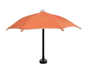 Deštník pro telefon magnet, oranžová