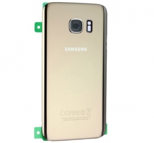 Samsung G935 Galaxy S7 Edge kryt baterie + sklíčko kamery gold