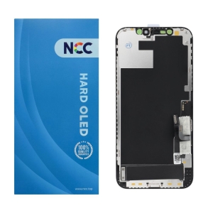 Dotyková deska iPhone 12 , 12 PRO + LCD black - OLED HARD (NCC)