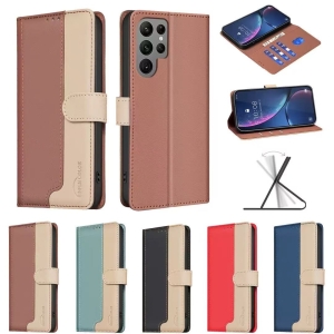 Pouzdro Book Binfen New Samsung A556 Galaxy A55 5G, modrá