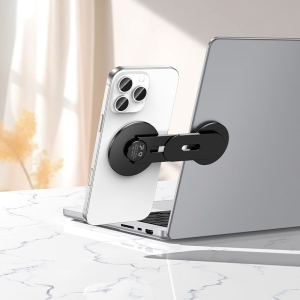 Držák Hoco H93 magnetický, na zadní stranu displeje, černý