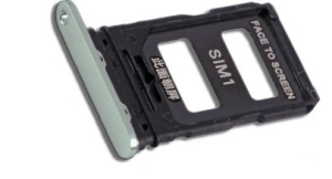 Držák (šuplík) SIM Xiaomi Redmi NOTE 14 Pro 5G green