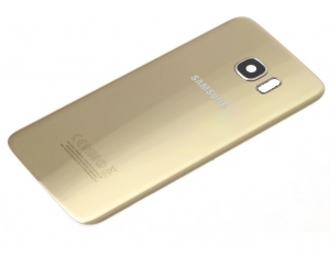 Samsung G930 Galaxy S7 kryt baterie + sklíčko kamery gold