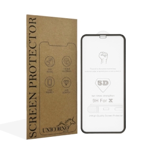 Tvrzené sklo 5D FULL GLUE Realme GT Master, GT 5G, Q3 Pro 5G, One Plus Nord černá  - UNICORNO