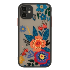 Pouzdro Back Case Fundas Flower Samsung A135/A136 Galaxy A13 4G/5G, černá