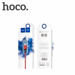 Datový kabel HOCO X14 USB A na USB C barva červená - 1 metr