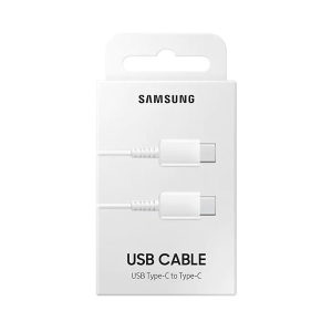 Datový kabel Samsung EP-DA705BWE 3A USB-C / USB-C (BLISTR) white