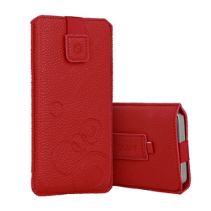 Pouzdro DEKO Wonder, velikost L (14,5 x 8,5 cm, např: i12/13 Mini, 7, 8, SE 2020/22), červená