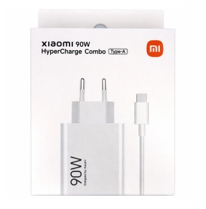 Nabíječ Xiaomi MDY-15-EK HyperCharge Combo 90W + kable USB-C 6A (BLISTER) white
