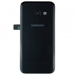 Samsung A320 Galaxy A3 (2017) kryt baterie + lepítka + sklíčko kamery black