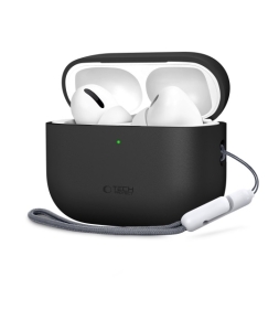 Pouzdro pro Apple AirPods Pro 3 Tech-Protect silicone, černá
