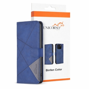 Pouzdro Book CaseMe Binfen Xiaomi Redmi Note 15 Pro Plus 5G, barva modrá