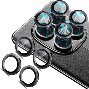 Unicorno ochranné sklo fotoparátu s aplikátorem Xiaomi Redmi NOTE 14 PRO 4G black