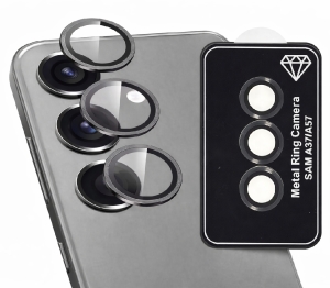 Unicorno ochranné sklo fotoparátu s aplikátorem Samsung A376, A576 Galaxy A37 5G, A57 5G black